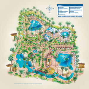 Hard Rock Hotel Pool Map